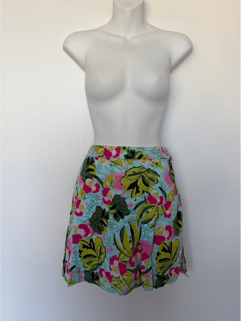 Allyson Whitmore Golf Floral Print Skirt Size 10